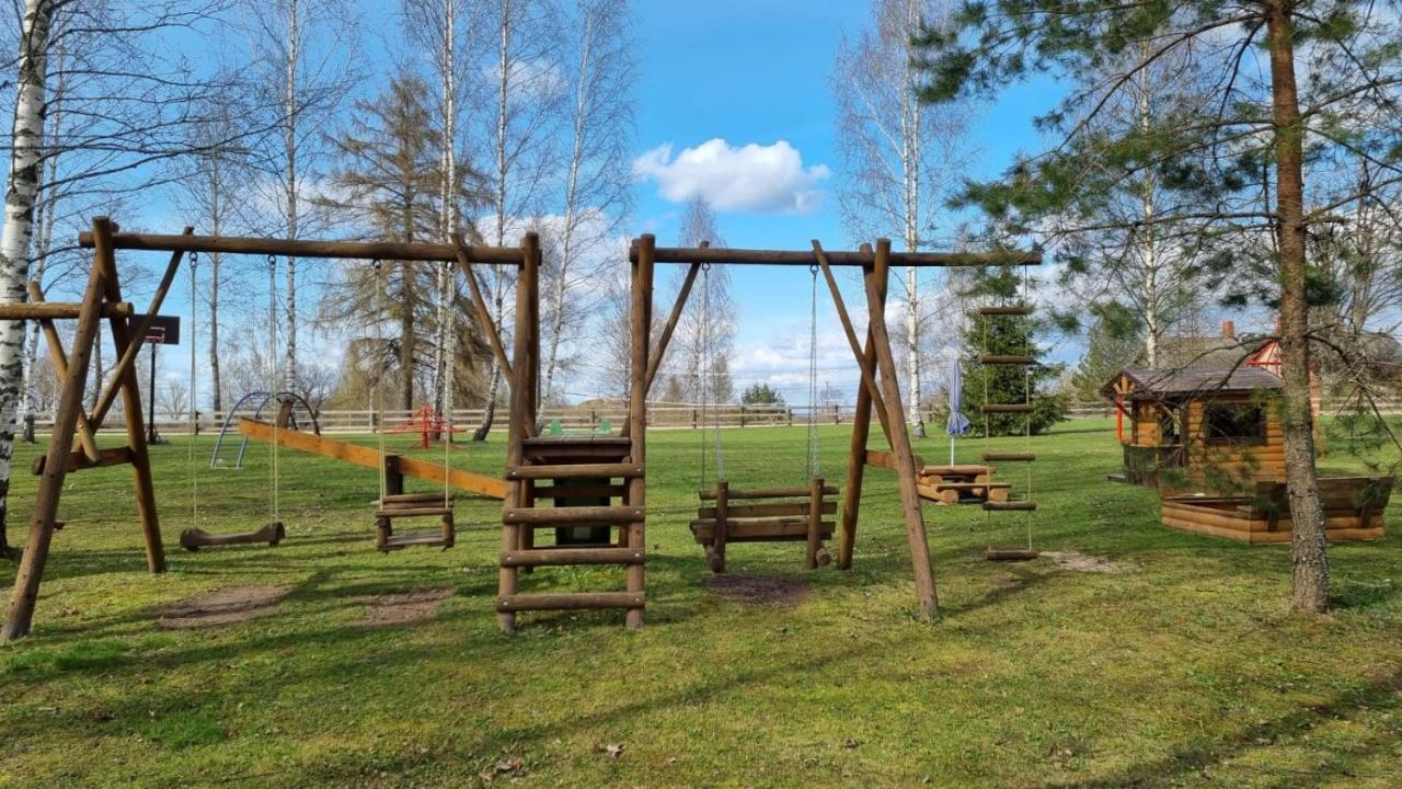 Camping Oskalns Цесіс Екстер'єр фото