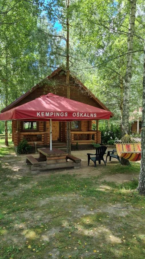 Camping Oskalns Цесіс Екстер'єр фото